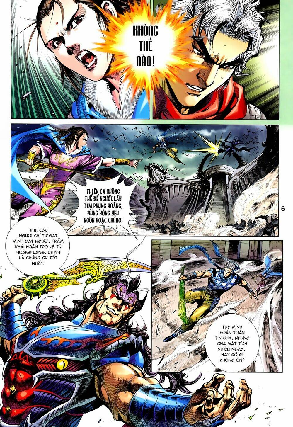 thần binh vấn thiên chapter 15 6