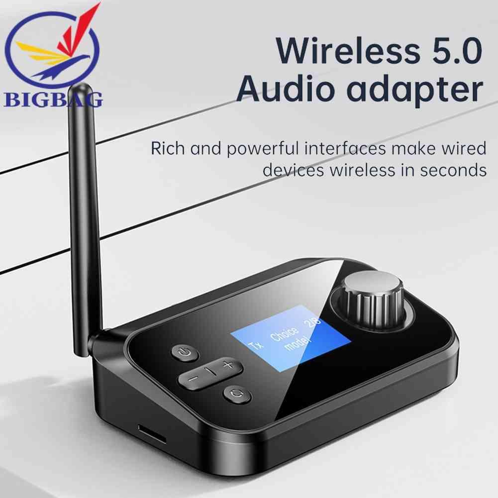 Thiết Bị Truyền Nhận Tín Hiệu Âm Thanh Bluetooth 5.0 Không Dây 3.5mm