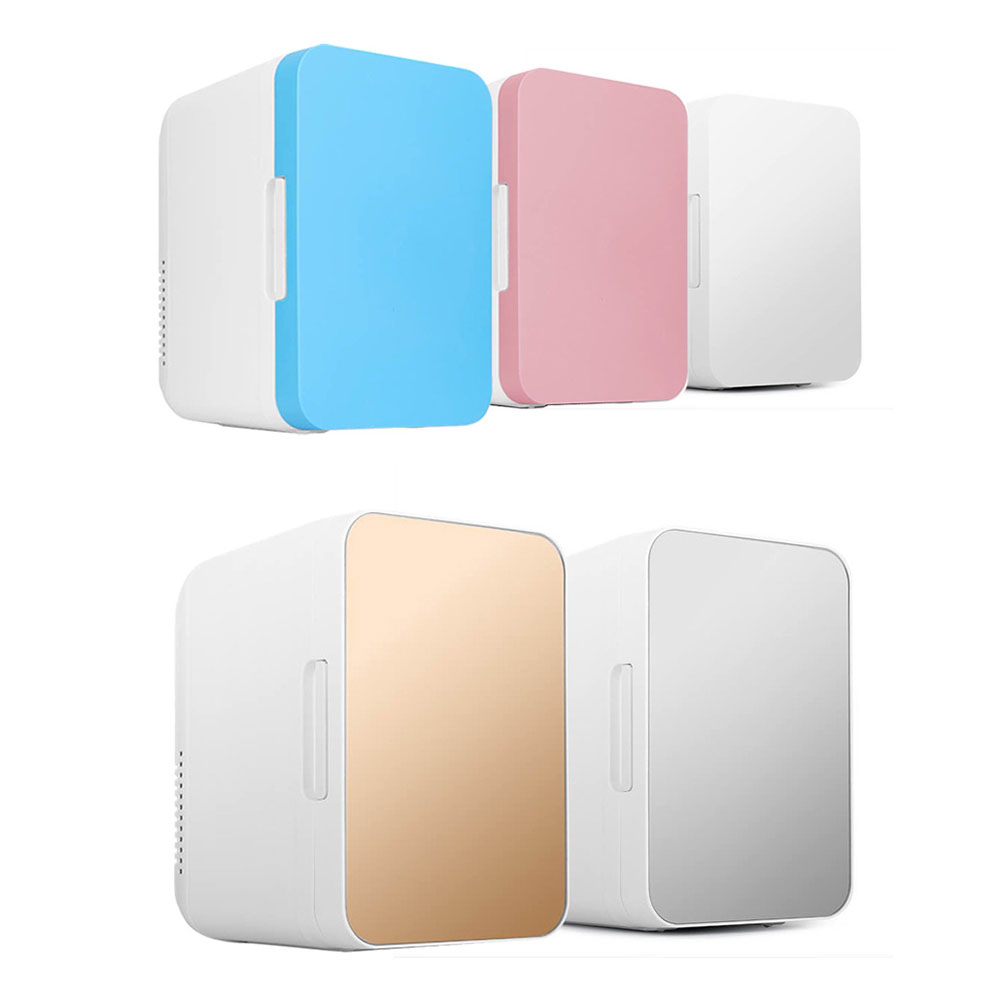 Tủ lạnh mini 8L 2 chế độ, dùng cho gia đình và trên ô tô