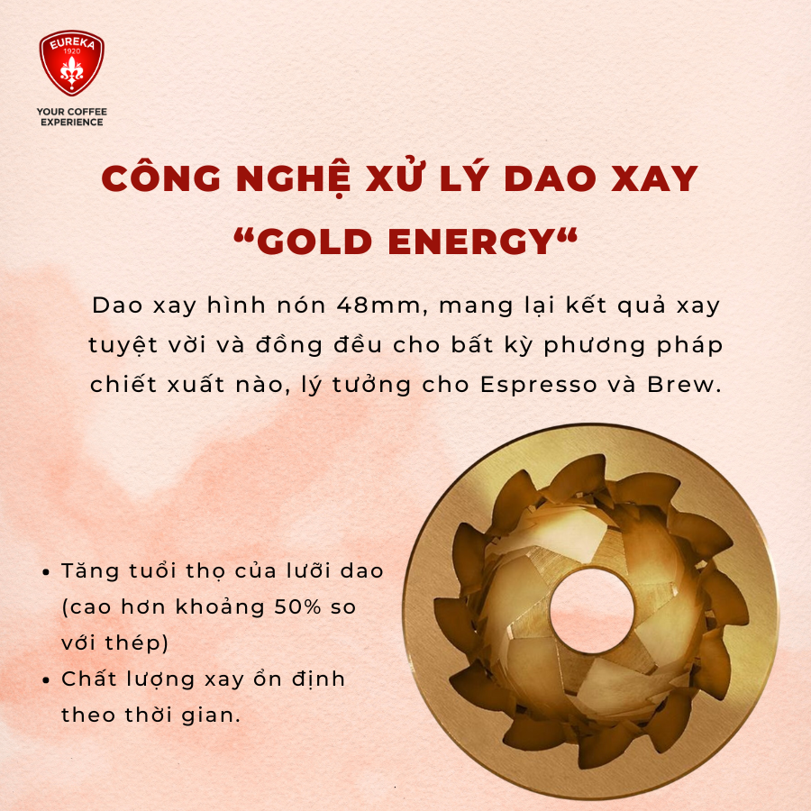 Máy xay cà phê cầm tay Eureka Baby Grinder | Hàng chính hãng