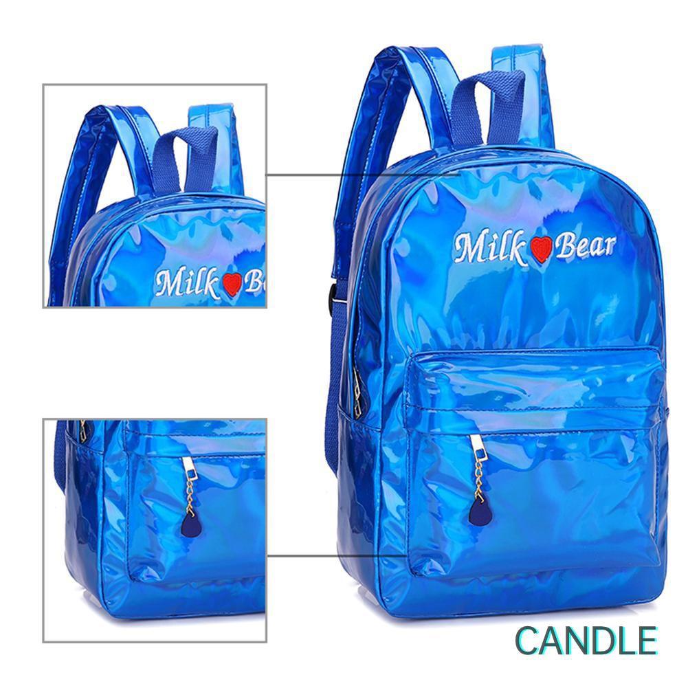 Set 3 Ba Lô Túi Ví Da Thời Trang Unisex
