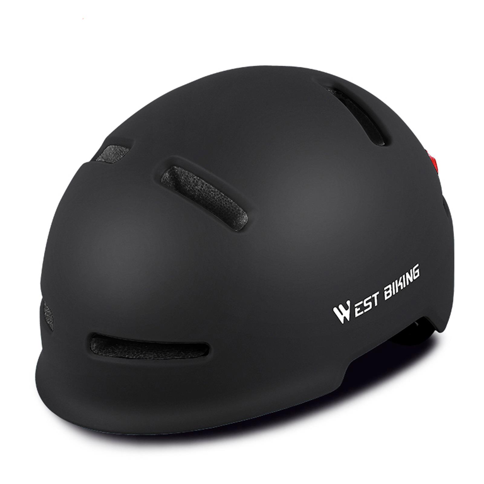 Mũ bảo hiểm đi xe đạp nam nữ WEST BIKING có thể điều chỉnh với đèn chiếu hậu độ bền cao, chống sốc tót