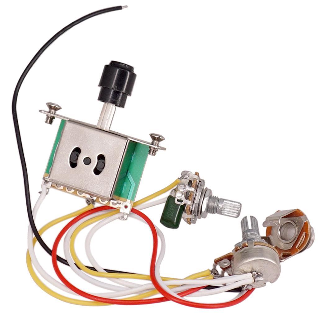 Wiring Harness  1  1  Pot  Switch for Electric Guitar