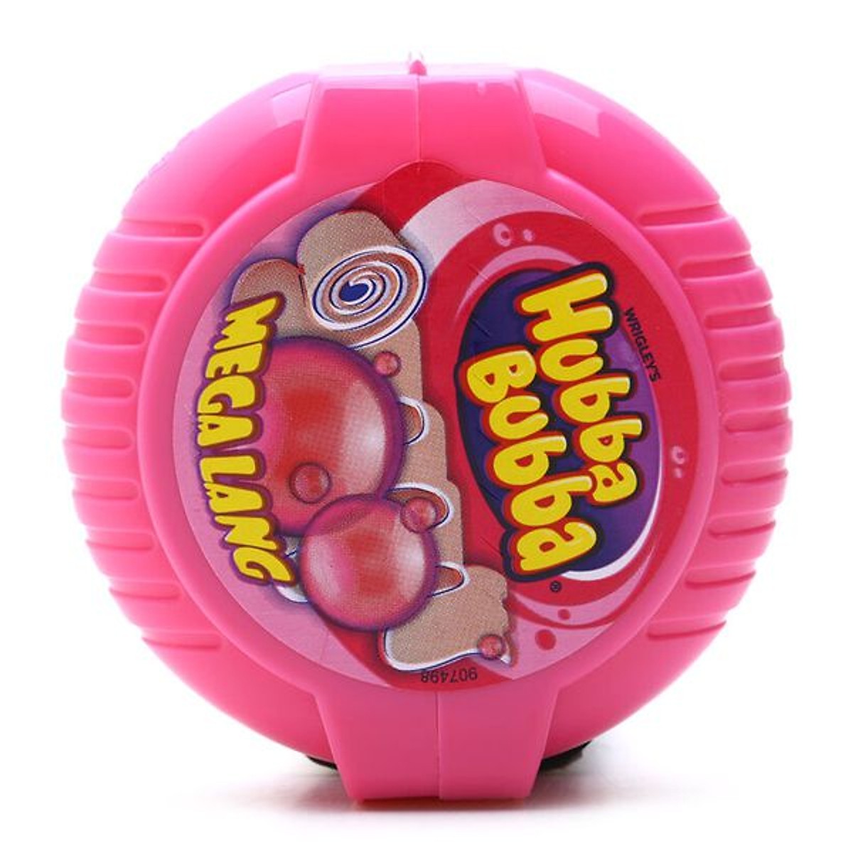 Lốc 12 cuộn Kẹo gum cuộn siêu dài Hubba Bubba Mega Lang vị Bubblegum (180cm - 56gr)