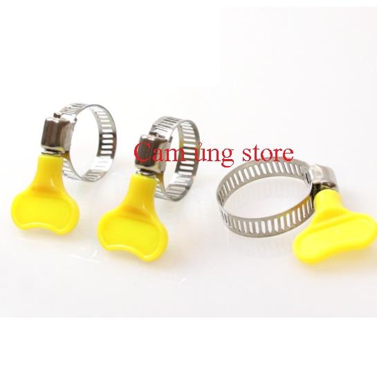 ĐAI SIẾTỐNG INOX CÓ TAY VẶN- DÂY SIẾT ỐNG CHỐNG RỈ NƯỚC- ĐAI SIẾT ỐNG CAO SU