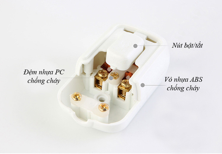 Bộ 5 công tắc quả nhót đầu dây