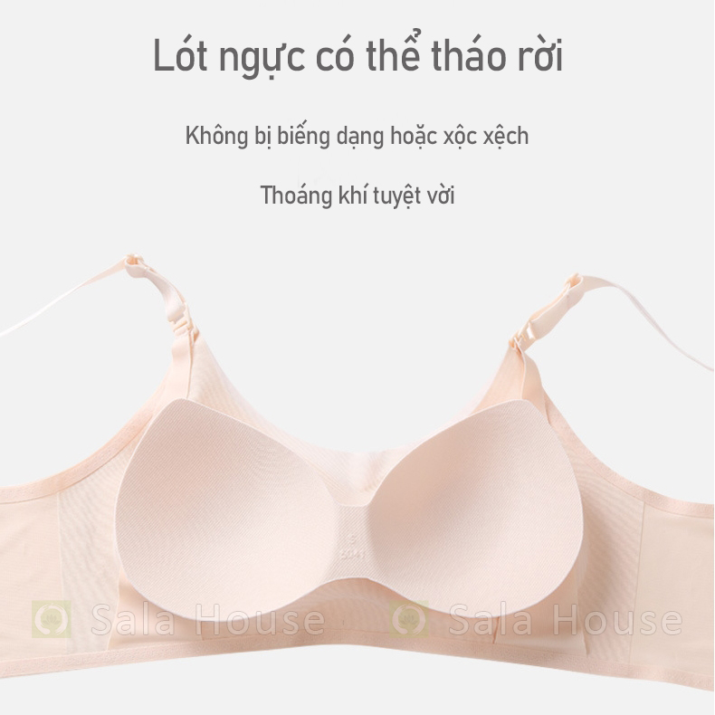 Áo Lót Bầu | Áo Ngực Cho Con Bú - Vải Su Siêu Mềm Mịn cho mẹ bầu và sau sinh - AL15