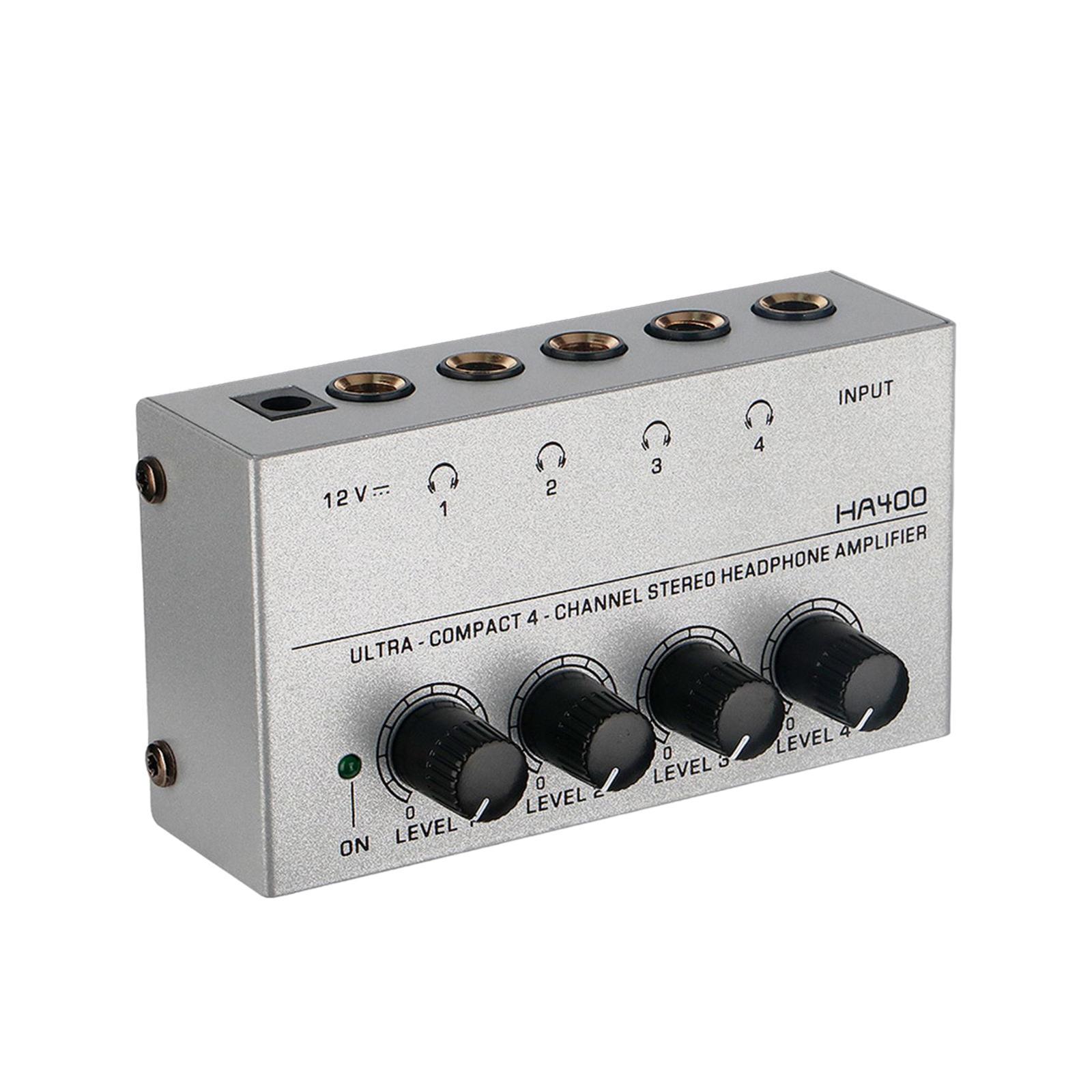 Headphone amp Mixer Low Noise Portable for Sound Reinforcement Music