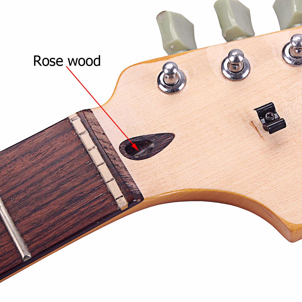 8pcs Rosewood Guitar Truss Rod Hollow Pipe Guitar Neck Replacement Accessory