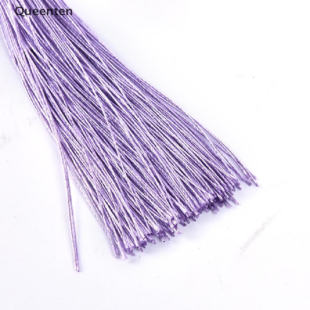 Queenten 2pcs Chinese Knot Jubilant Tassel Home Decoration Pendant DIY Craft Tassel Fringe VN