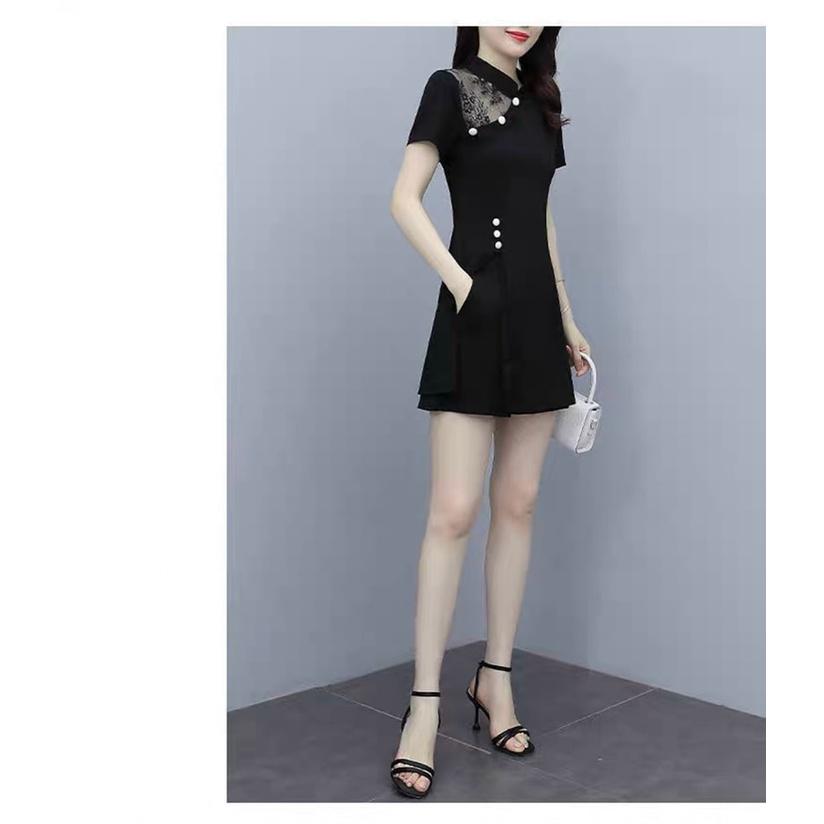 SET BỘ SHORT PHỐI REN KẾT NÚT CAO CẤP