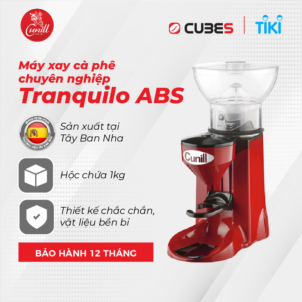 Máy xay cà phê Cunill Tranquilo ABS - Hàng nhập khẩu chính hãng từ Tây Ban Nha