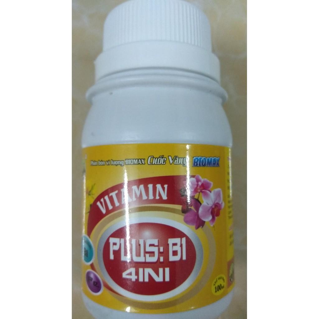 Phân bón vi lượng Vitamin B1 - Biomax chai 100ml