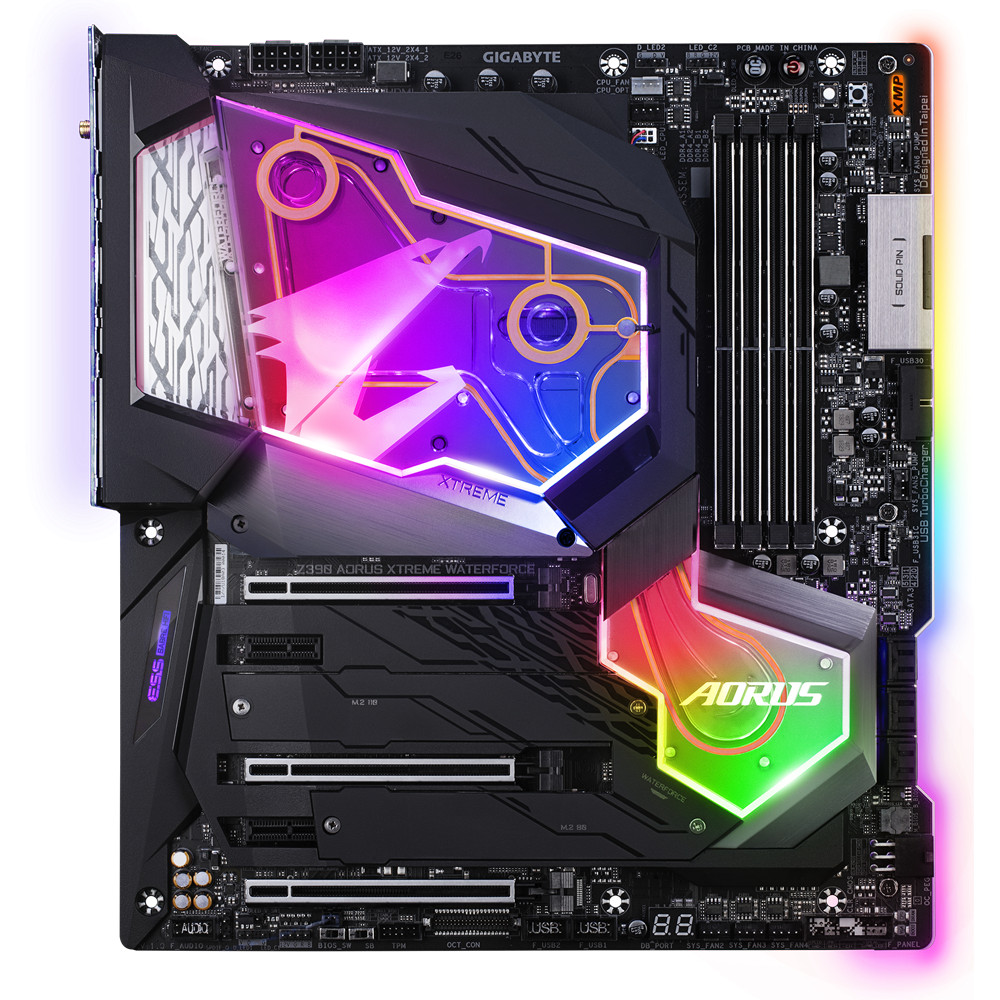 Bo mạch chủ - Mainboard Gigabyte Z390 Aorus Xtreme Waterforce