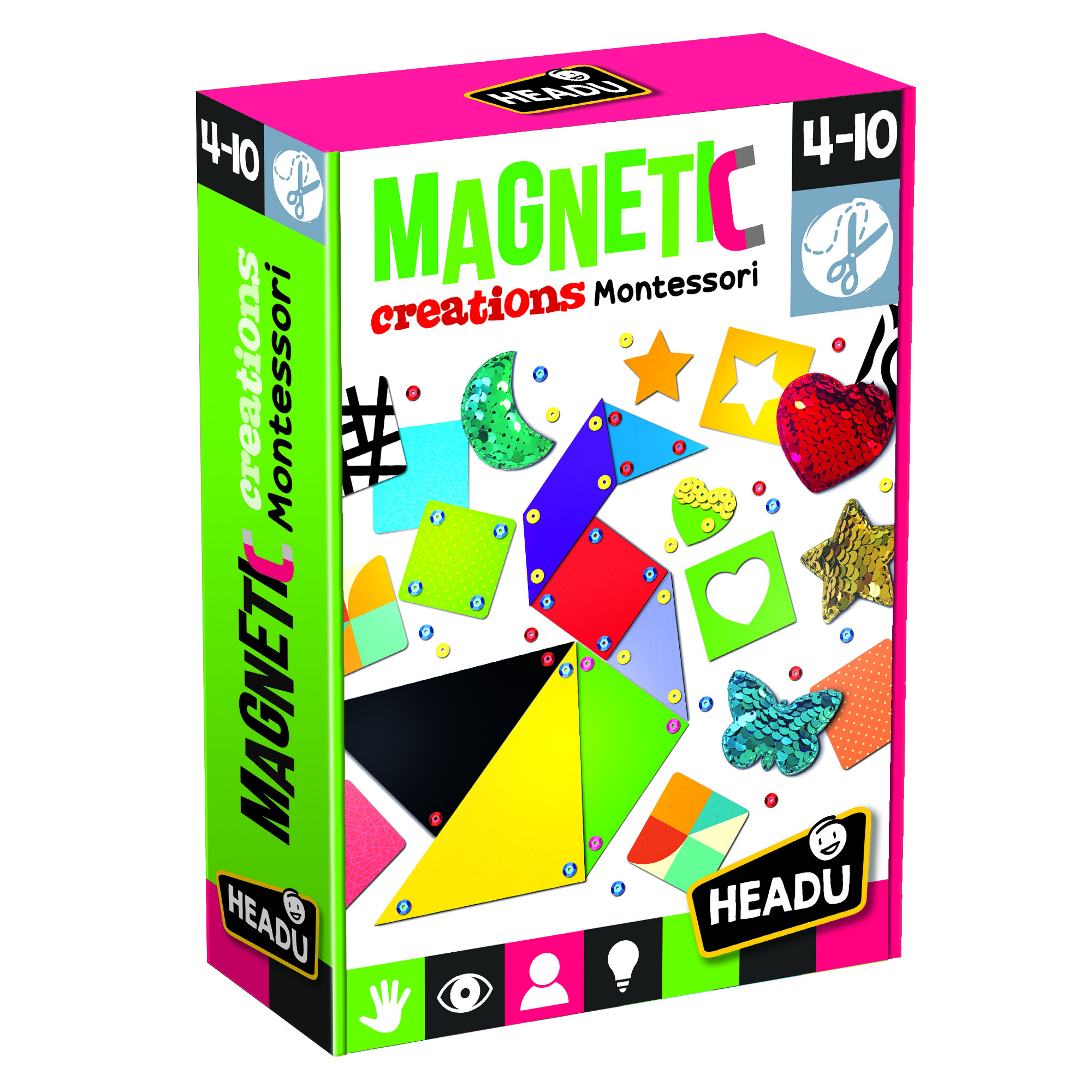 MAGNETIC CREATIONS - Bộ đồ chơi thủ công giúp thỏa sức sáng tạo nghệ thuật cho bé từ 4-10 tuổi