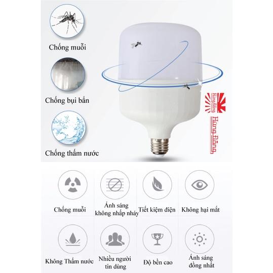 Bóng đèn led công nghệ mới siêu sáng Hừng Đông công suất 5W,10W,15W, 20W, 30W, 40W tiết kiệm điện