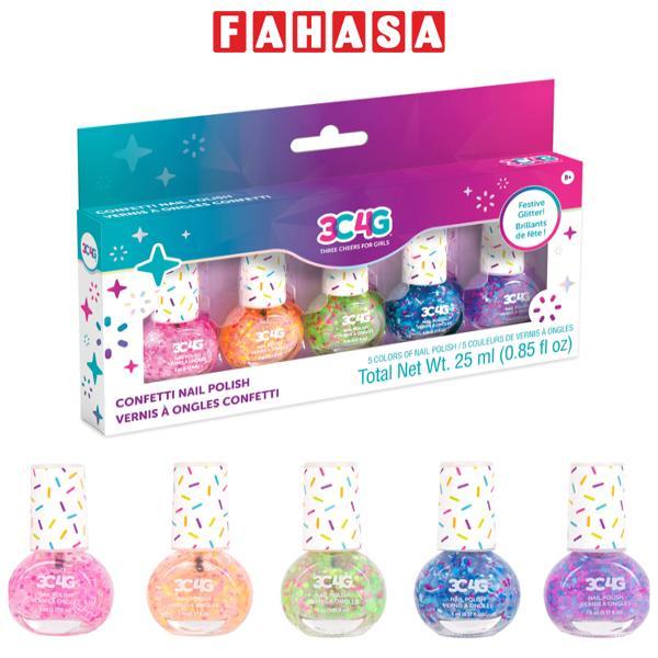 Bộ 5 Sơn Móng Tay Confetti - Make It Real 20270203/10012MIR