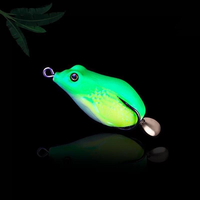 Mồi giả câu cá lóc, Nhái hơi câu lure Thunder Frog siêu nhậy giá rẻ