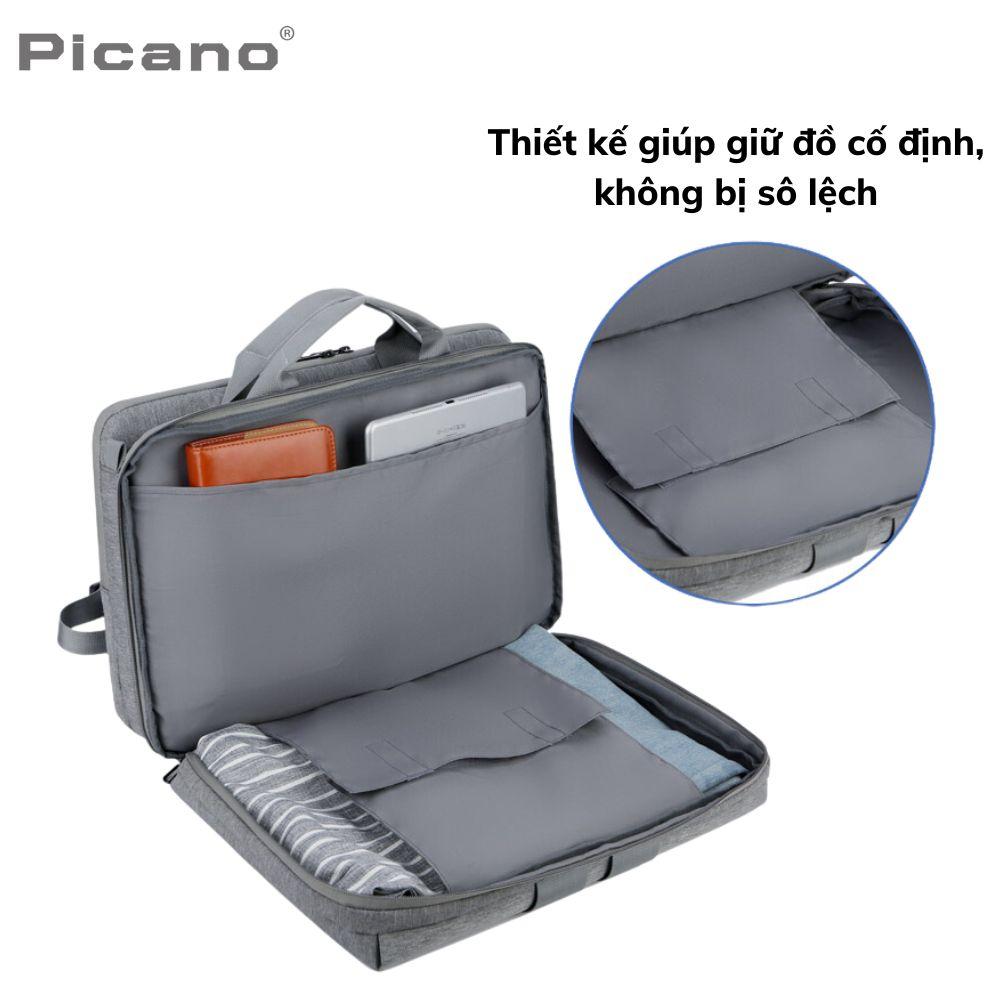 Balo đựng laptop 15.6 inch chống sóc, balo công sở đa năng chống thấm nước nhiều ngăn Picano BLP1902