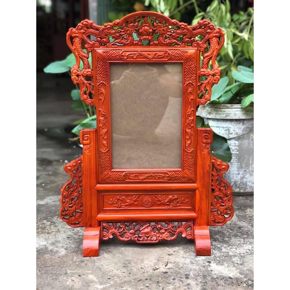 Khung ảnh thờ gỗ gõ (kt 20x30)