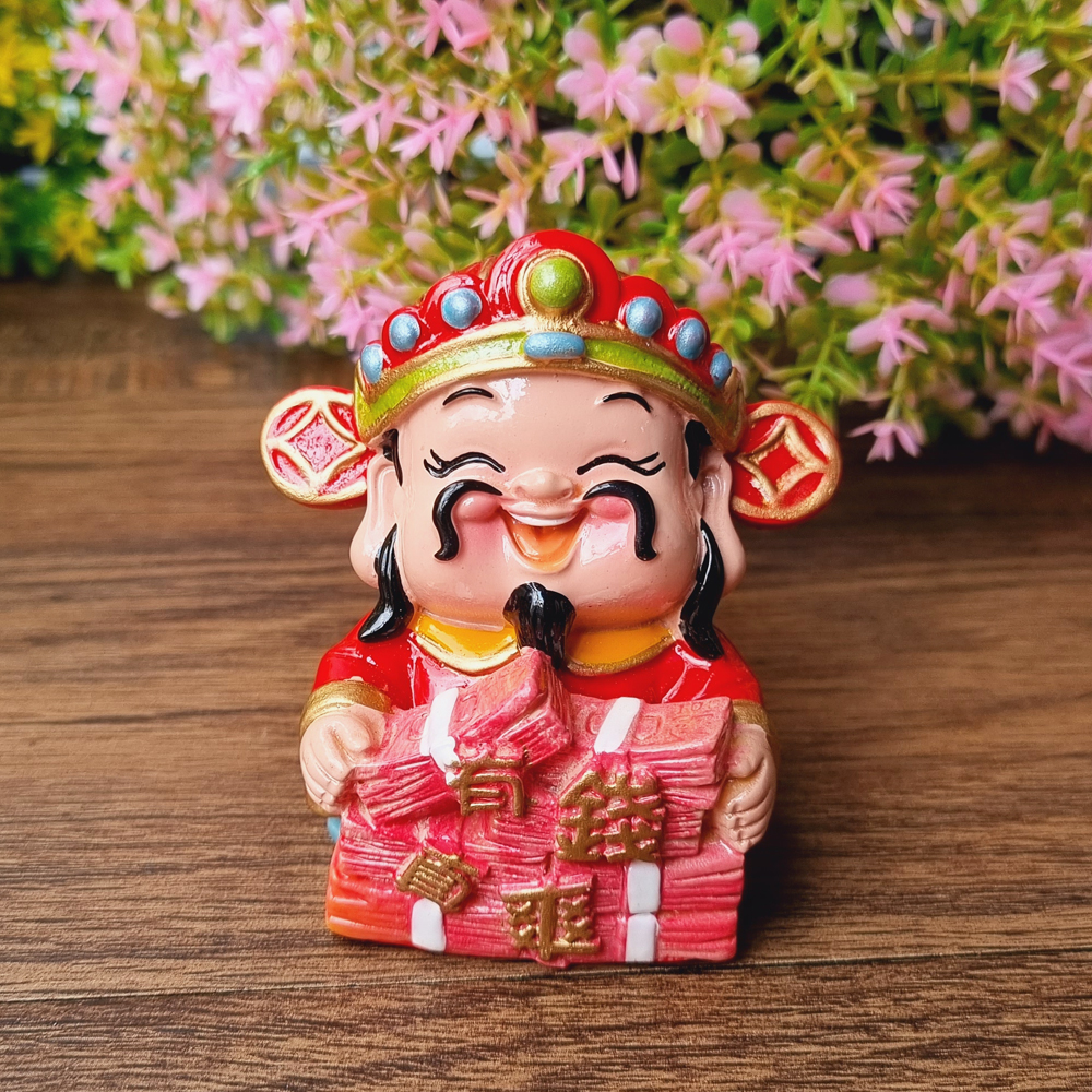 Tượng Thần Tài 7cm ôm xấp tiền