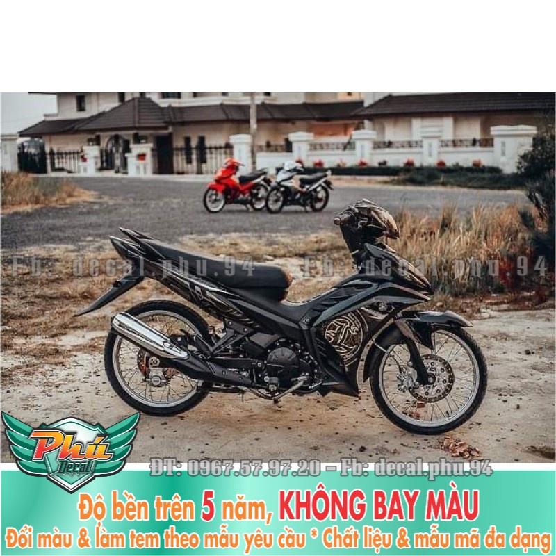 Tem rời Exciter 135 Lc đen indo -1