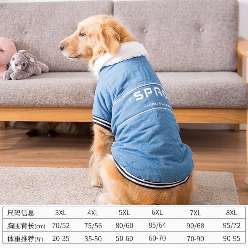 Áo nỉ, áo lông cho chó từ 15-35kg (phù hợp với tất cả dòng chó to chó ta, golden, labrado,...)