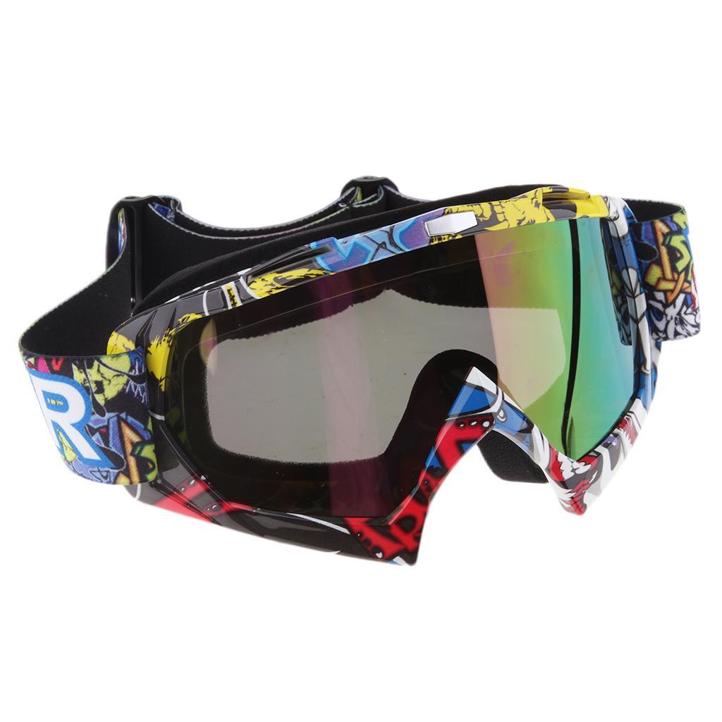 Motocross Snowmobile Snowboard Goggles Protector Eyewear