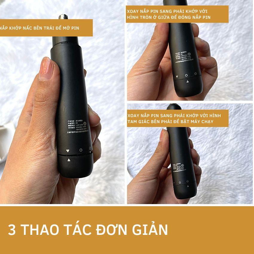 Máy cắt tỉa lông mũi Enchen N3/EN005 cắt êm ái, nhỏ gọn tinh tế lưỡi nổi xoay 360o dễ dàng cắt tỉa