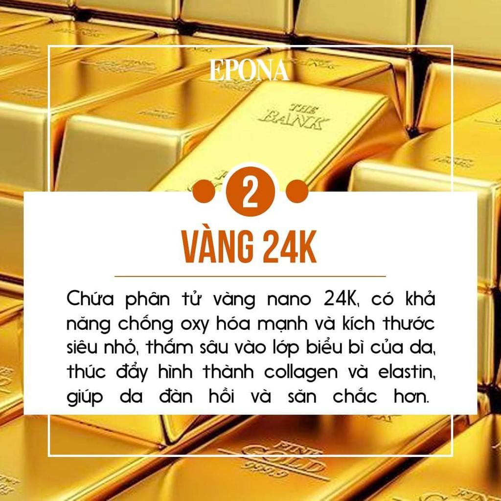 Kem dưỡng trắng mờ thâm nám xóa mờ nếp nhăn chiết xuất hồng sâm ngàn năm Epona Original Red Ginseng Gold Whitening 50ml