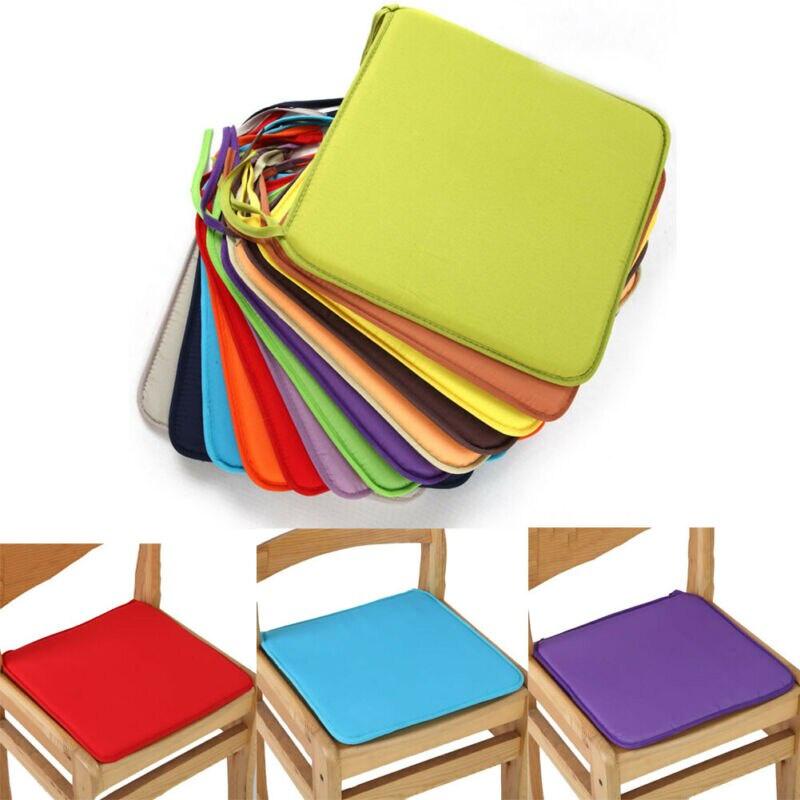 1PC Indoor Outdoor Dining Garden Patio Chair Seat Pad Cushion Home Decor 1.57x15.7 Breathable Thickened Soft Seat