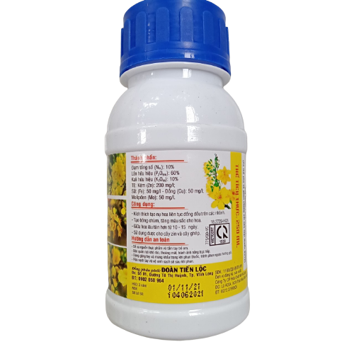 Phân bón siêu tạo nụ cho mai vàng - giữ hoa lâu tàn ( hủ 250ml)