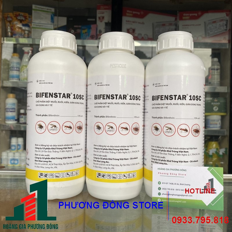 Thuốc diệt muỗi và côn trùng Bifenstar 10sc-1 lít