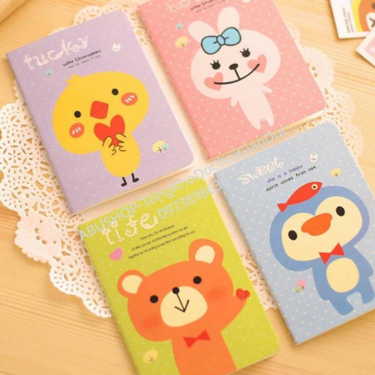 Đồ Chơi Giáo Dục Sổ Tay Ghi Nhớ, Bìa Dễ Thương, Giấy Kẻ Ly, Tiện Lợi, Giá Rẻ