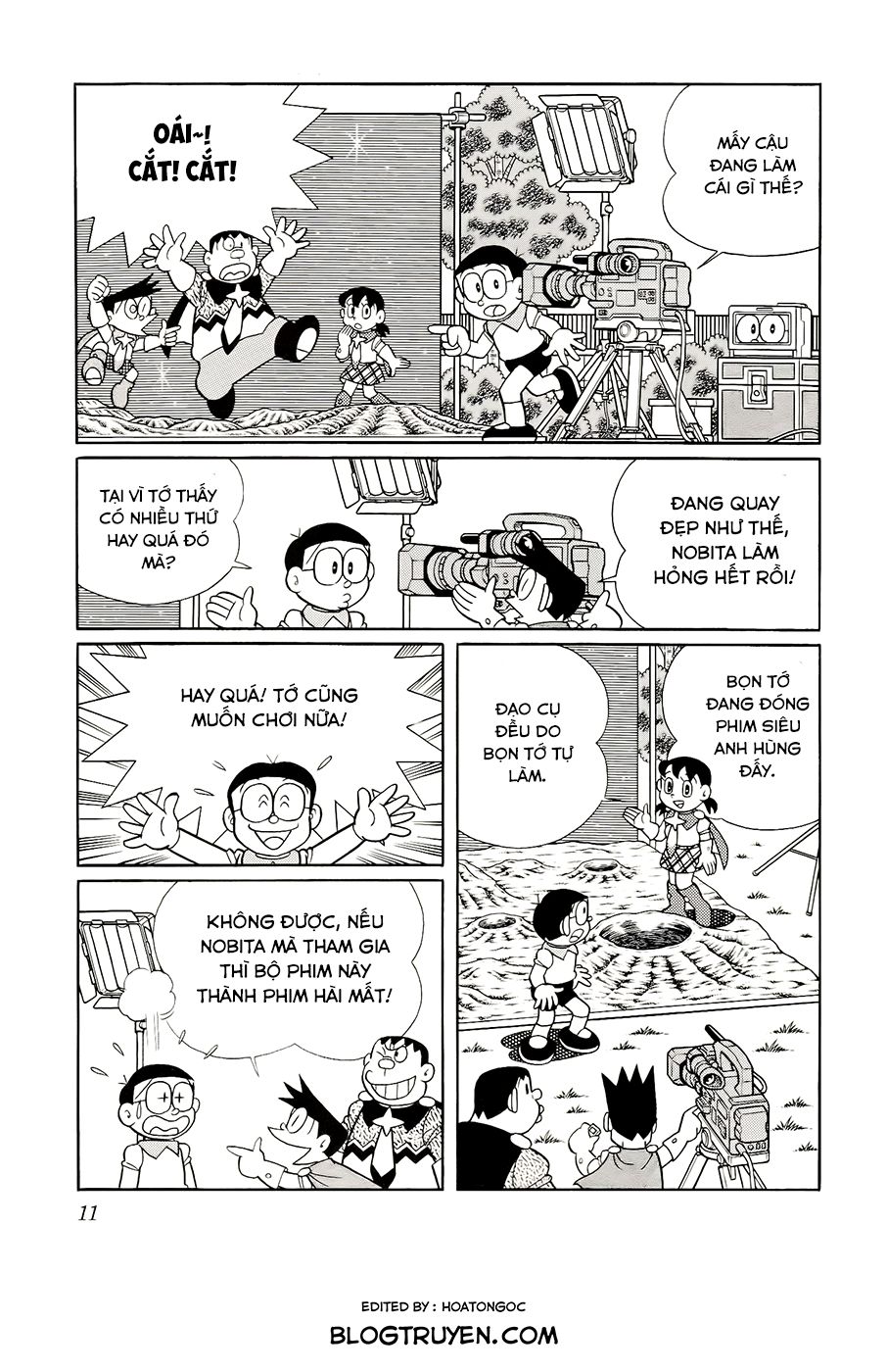 doraemon - nobita và những hiệp sĩ không gian chapter 1 14