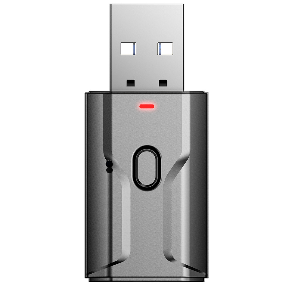 Bộ Thu Âm Thanh Bluetooth 5.0 AUX USB 3.5mm Với Mic Âm Thanh Nổi Không Dây Để Gọi Cho TV Xe Hơi Máy Tính