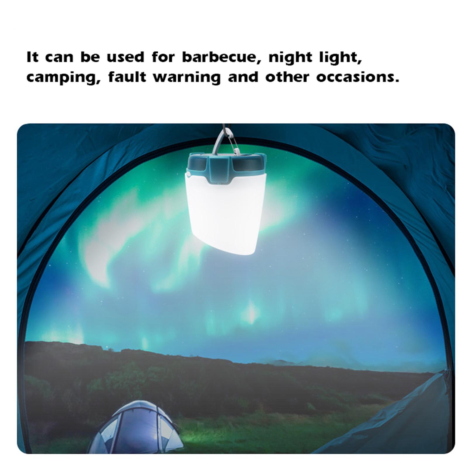 Đèn cắm trại ngoài trời nhiều màu sắc có thể được sử dụng để chiếu sáng cắm trại, dã ngoại