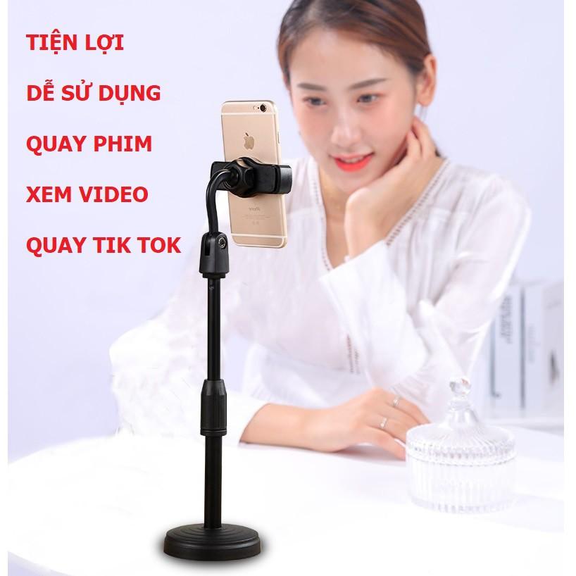 Giá Đỡ Điện Thoại Để Bàn, kẹp điện thoại dùng học tập, live stream, giải trí