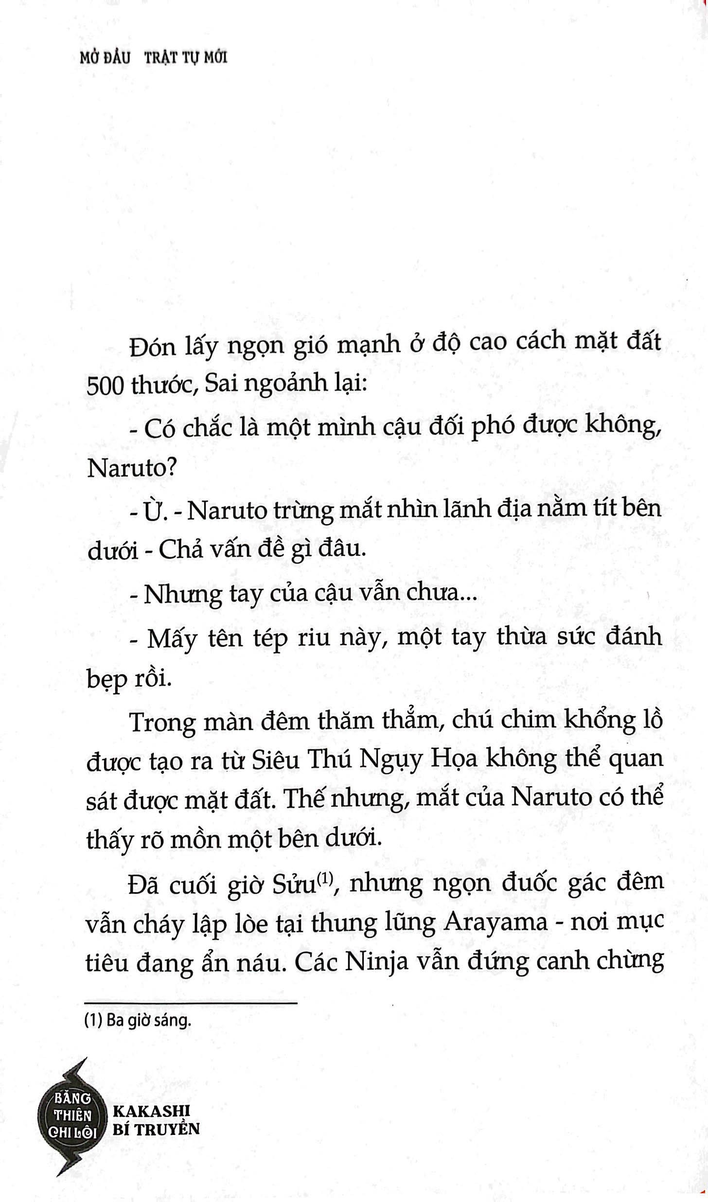 Tiểu Thuyết Naruto - Kakashi Bí Truyền: Băng Thiên Chi Lôi
