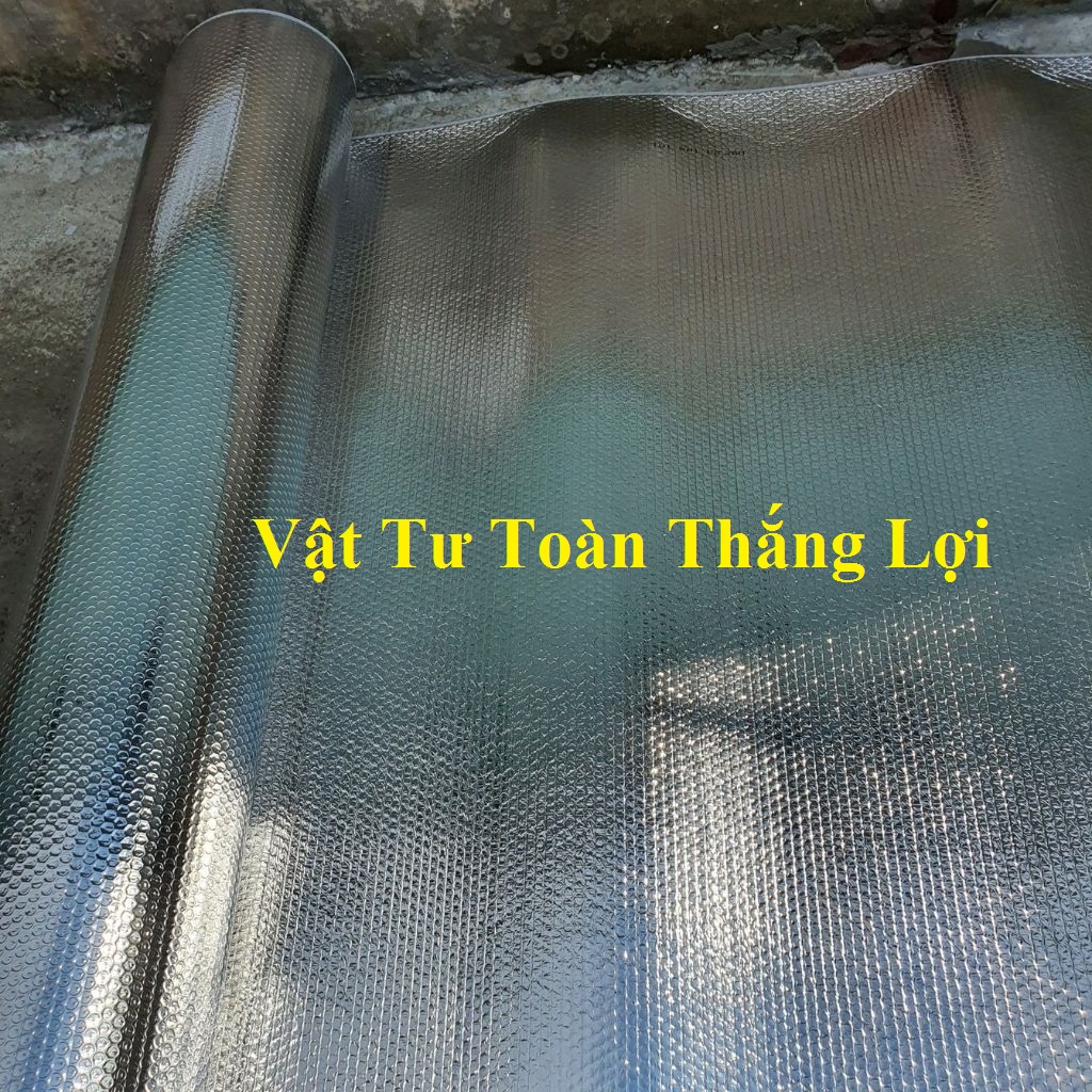Combo Cách nhiệt túi khí chống nóng mái tôn mai mặt bạc
