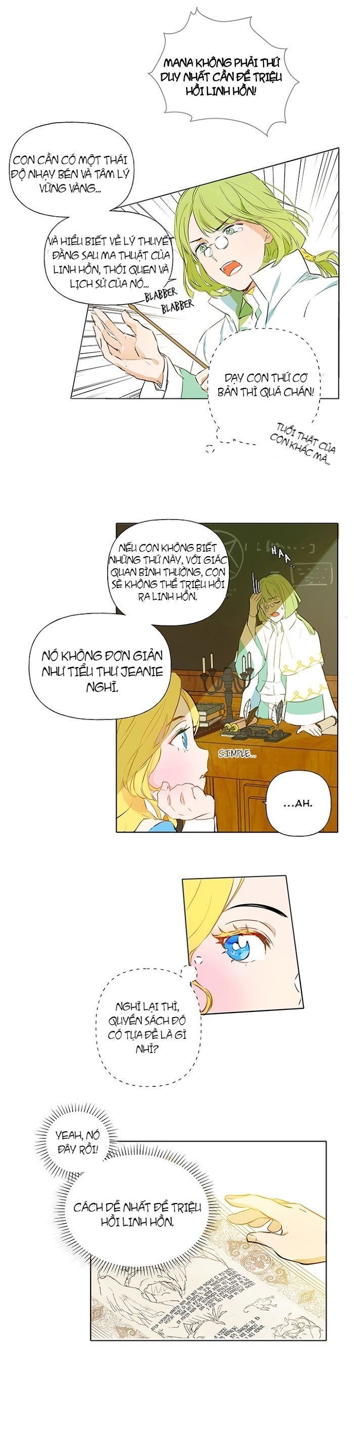 triệu hồi sư với mái tóc màu hoàng kim chapter 3 22