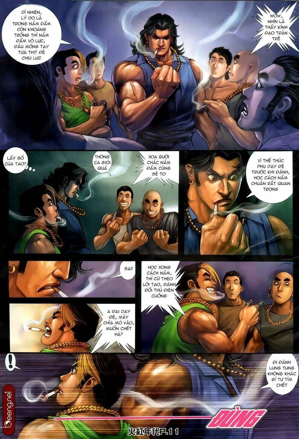 hỏa hồng niên đại hắc cốt đường chapter 180 8