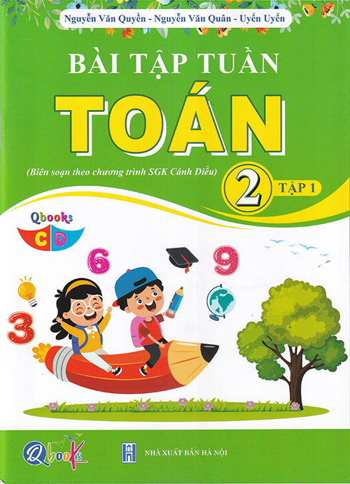 Sách - Bài tập tuần Toán 2 tập 1 (Biên soạn theo chương trình sgk Cánh diều)