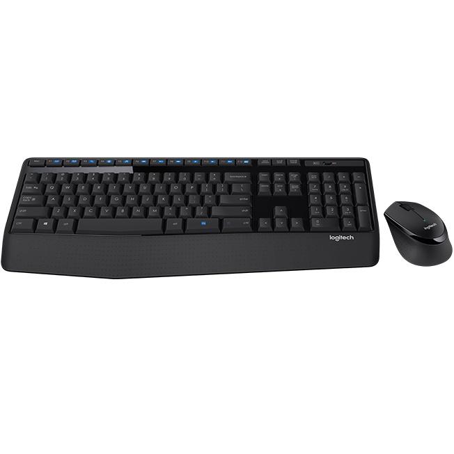 Bộ Bàn phím chuột không dây Logitech MK345 (Màu Đen) (920-006491) Hàng chính hãng