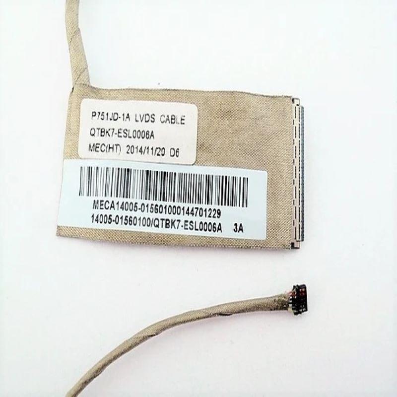 Phụ Kiện Chuyên Dụng Cho ASUS P751JA P751JD P751JF QTBK7-ESL0006A 1400501560100 Mạch Lcd / LVDS / Cáp Flex Dẫn