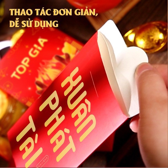 Set lì xì Top Gia Tết 2024 xuân Giáp Thìn cực xinh, đem lại tài lộc may mắn