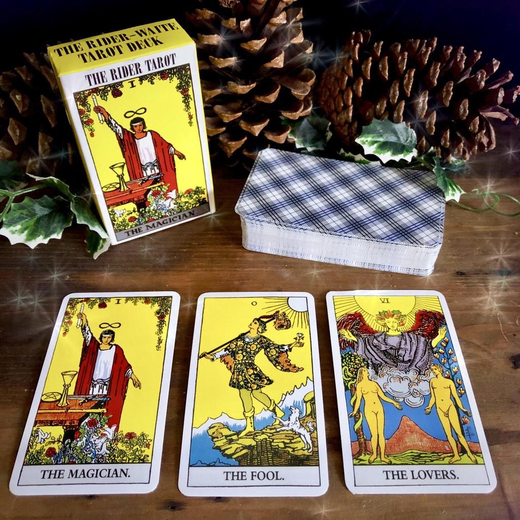 Bộ Bài Bói Tarot 78 Lá Cỡ Nhỏ 6.5*10 Cm The Rider Waite Deck Chính Hãng Amalife – Tặng Kèm Túi Nhung Đựng Bài