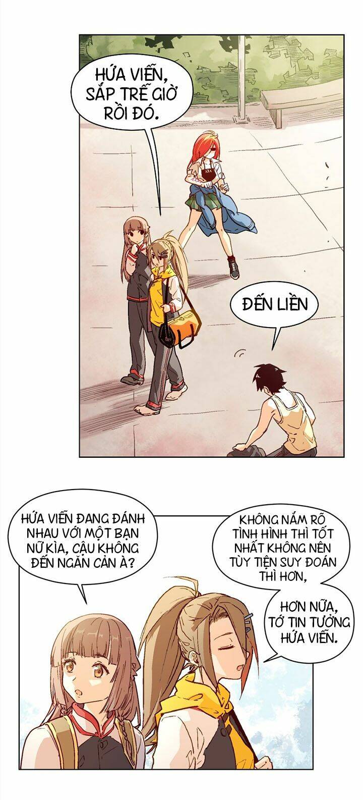 vương bài đặc công trùng sinh vườn trường chapter 8 14