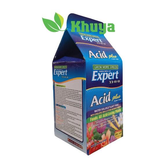 Phân bón lá Expert Acid plus 33-11-11 hộp 100gr