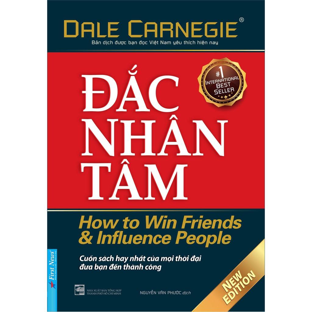 Sách - Combo Đắc nhân tâm + Quẳng gánh lo đi & vui sống - FirstNews